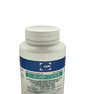 Lortab 7.5 mg/500 mg