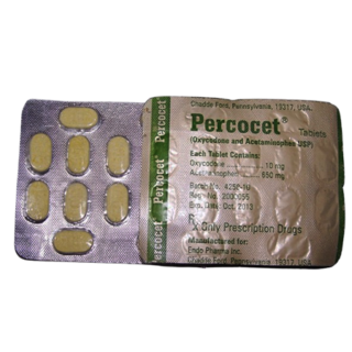 Percocet 10 mg/650 mg