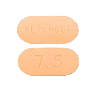 Percocet 7.5 mg/500 mg